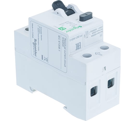 Выключатель дифференциального тока Systeme Electric 2п 40А 30мА тип AC EASY 9 SchE EZ9R34240
