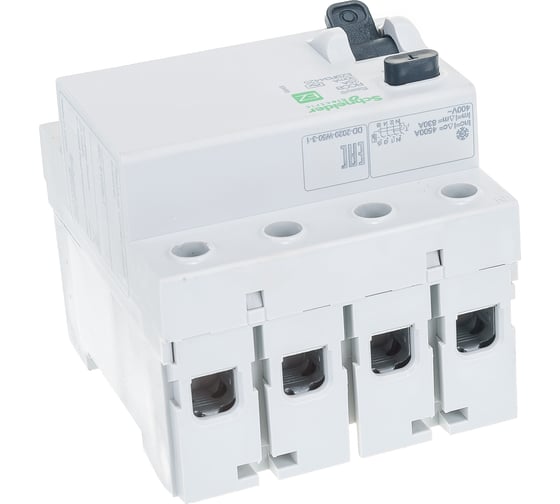 Выключатель дифференциального тока Schneider Electric 4п 25A 30mA тип AC EASY 9 SchE EZ9R34425