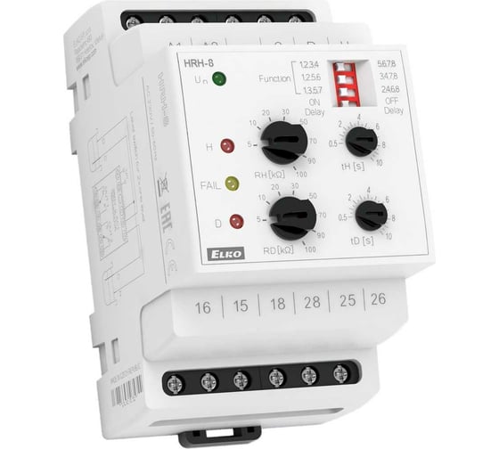 Реле контроля уровня жидкости ELKO EP HRH-8/24 AC/DC 24V НФ-00000055 1