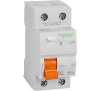 Выключатель дифференциального тока Systeme Electric 2п 25A 300mA тип AC ВД63 Домовой SchE 11451