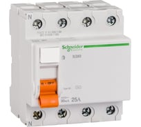 Выключатель дифференциального тока Systeme Electric 11460 ВД63 Домовой 4п 25A 30mA AC