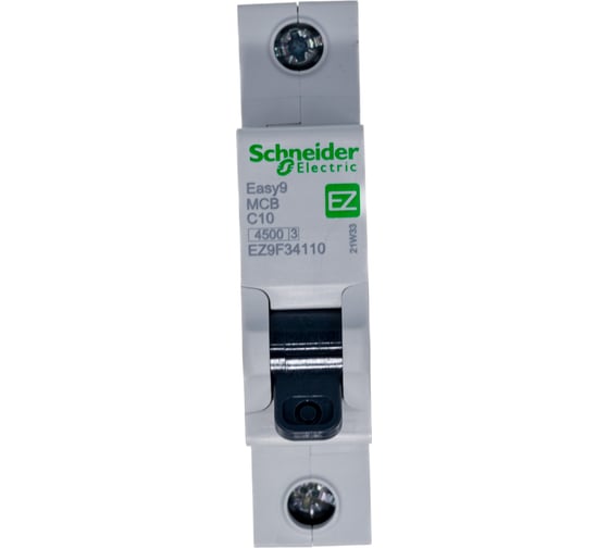 Автоматический модульный выключатель EASY 9 1п C 10А 4.5кА Systeme Electric EZ9F34110