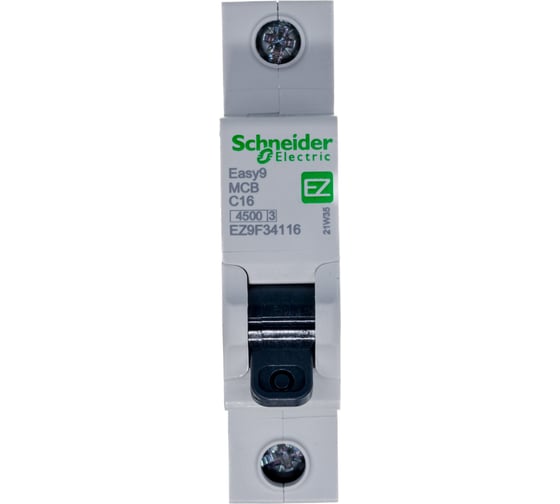 Автоматический модульный выключатель EASY 9 1п C 16А 4.5кА Systeme Electric EZ9F34116