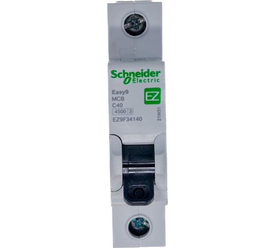 Автоматический модульный выключатель Systeme Electric 1п C 40А 4.5кА EASY 9 SchE EZ9F34140