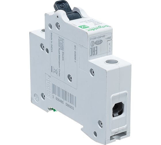 Автоматический модульный выключатель Systeme Electric 1п C 63А 4.5кА EASY 9 SchE EZ9F34163