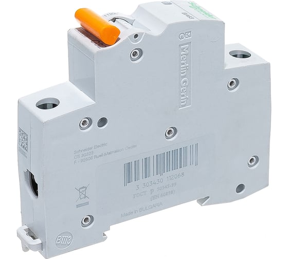 Автоматический модульный выключатель Systeme Electric 1п C 32А BA63 Домовой 4.5кА SchE 11206