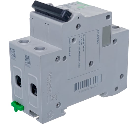 Автоматический модульный выключатель Schneider Electric EASY 9 2п C 10А 4.5кА EZ9F34210