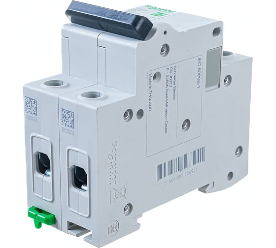 Автоматический модульный выключатель Systeme Electric 2п C 20А 4.5кА EASY 9 SchE EZ9F34220