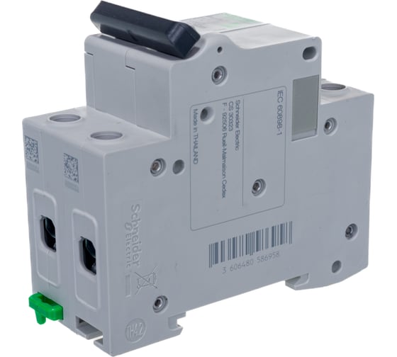 Автоматический модульный выключатель Systeme Electric EASY 9 2п C 25А 4.5кА EZ9F34225