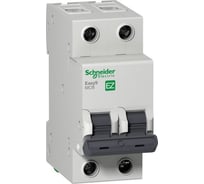 Автоматический модульный выключатель EASY 9 2п C 6А 4.5кА Schneider Electric EZ9F34206