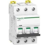 Автоматический модульный выключатель Systeme Electric 3п C 20А iC60N Acti9 6кА SchE A9F79320