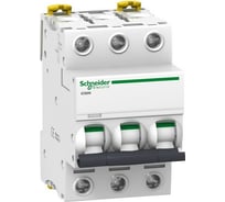 Автоматический модульный выключатель Acti9 iC60N 3п C 6А 6кА Systeme Electric A9F79306
