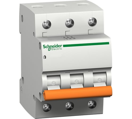 Автоматический модульный выключатель Systeme Electric 3п C 32А ВА63 Домовой 4.5кА SchE 11226