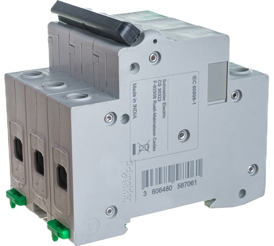 Автоматический модульный выключатель Schneider Electric 3п C 40А 4.5кА EASY 9 SchE EZ9F34340