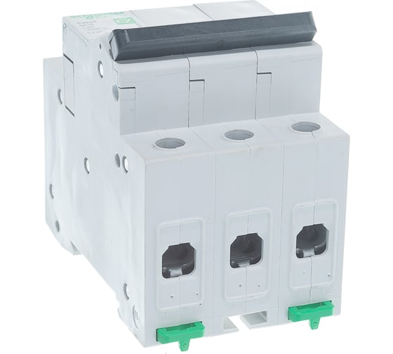 Автоматический модульный выключатель Schneider Electric EASY 9 3п C 50А 4.5кА EZ9F34350