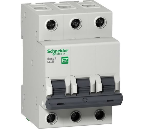 Автоматический модульный выключатель Schneider Electric EASY 9 3п C 63А 4.5кА EZ9F34363