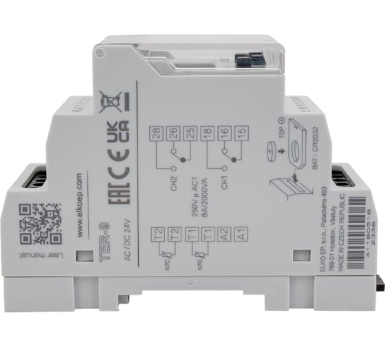 Цифровой термостат со встроенным таймером ELKO EP TER-9/24V DC 24V 00000000001