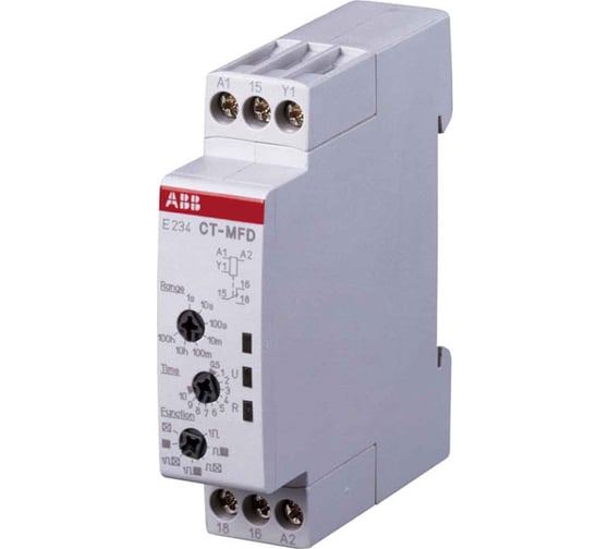 Реле времени CT-MFD 0.05с-100ч 1ПК ABB 1SVR500020R0000