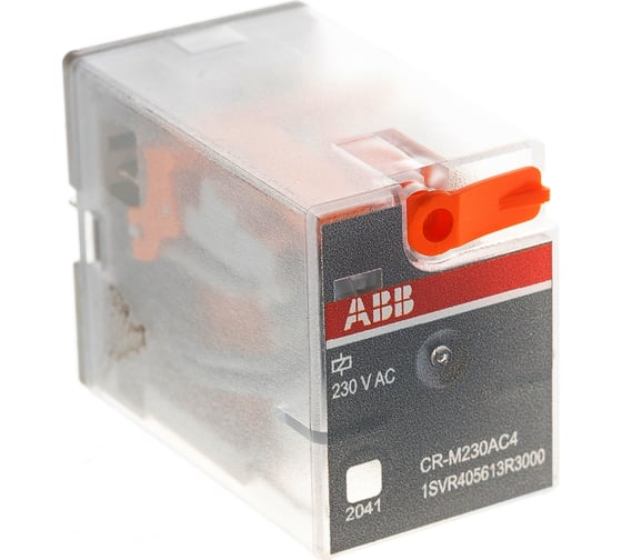 Промежуточное реле CR-M230AC4 230B AC 4ПК 6A ABB 1SVR405613R3000
