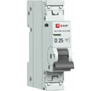Автоматический выключатель EKF 1P 25А (D) 6кА ВА 47-63N PROxima M636125D