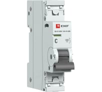 Автоматический выключатель EKF 1P 50А (C) 6кА ВА 47-63N PROxima M636150C