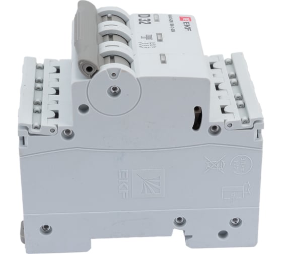 Автоматический выключатель EKF 3P 32А (D) 6кА ВА 47-63N PROxima M636332D