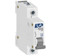 Автоматический выключатель ETP 1P 63А тип C 4,5 кА 11129