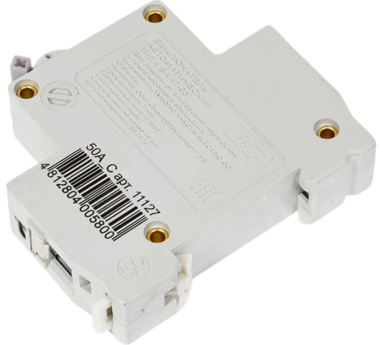 Автоматический выключатель ETP 1P 50А тип C 4,5 кА 11127