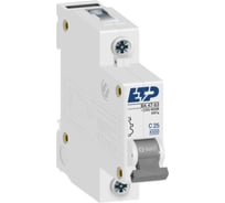 Автоматический выключатель ETP 1P 25А тип C 4,5 кА 11121