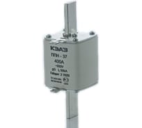 Плавкая вставка КурскЭАЗ ППН-37 X3 габарит 2 400А УХЛ3 КЭАЗ 111390