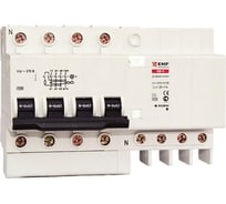 Дифавтомат АД-4 4п C 16A 30mA AC 4.5kA EKF DA4-16-30