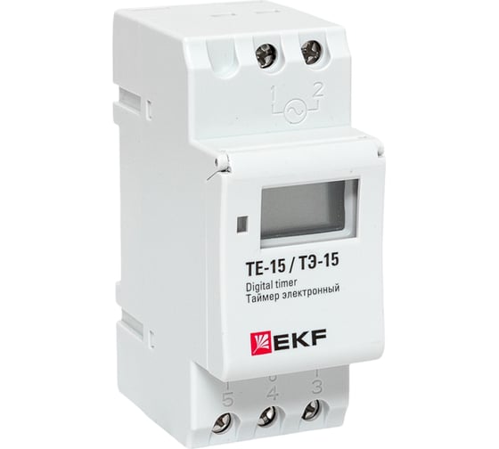 Электронный таймер EKF ТЭ-15 PROxima mdt-15 1