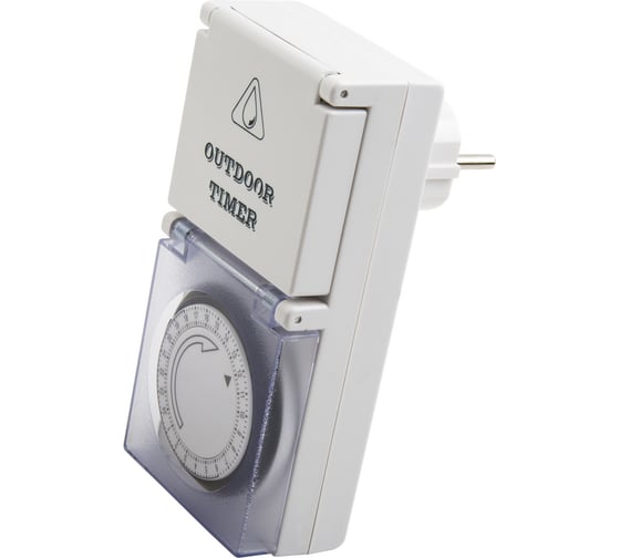 Таймер наружный с защитой от воды ip44 Electraline 59502 1