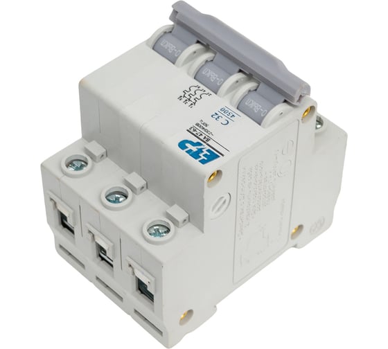 Автоматический выключатель ETP 3P 32А тип C 4,5 кА 11323