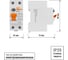 УЗО TDM ELECTRIC SQ0203-0022 ВД1-63 4