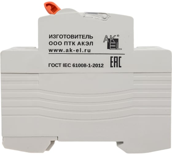 УЗО Akel-VDH-2P-40A-30mA-ТипAC/HOME 477025