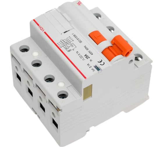 УЗО Akel-VDH-4P-25A-100mA-ТипAC 400670
