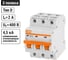 Автоматический выключатель TDM ELECTRIC ВА47-29 3Р 2А 4.5кА D SQ0206-0165 2
