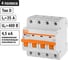 Автоматический выключатель TDM ELECTRIC ВА47-29 4Р 25А 4.5кА D SQ0206-0191 2