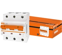 Автоматический выключатель TDM ELECTRIC ВА47-125 3Р 10А 15кА С SQ0208-0073