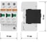 Устройство защиты от импульсных перенапряжений (разрядник) ОПС1-C TDM ELECTRIC 3Р In=20kA Un=400B Im=40kA SQ0201-0007 4