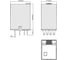 Реле Shenler 4c 110v dc + светодиод + тест-кнопка RKE4CO110LT 7