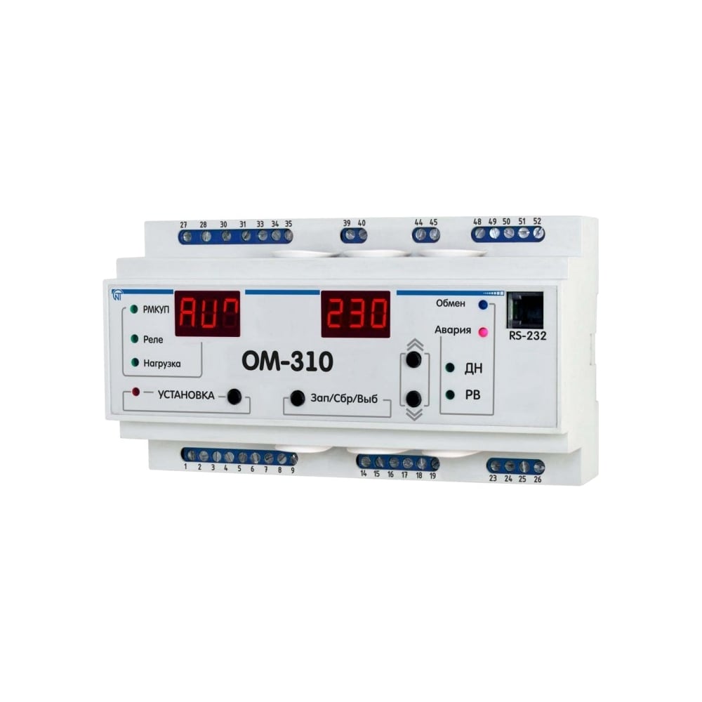 Трехфазный ограничитель мощности НовАтек-Электро ОМ-310 (d=100mm ...