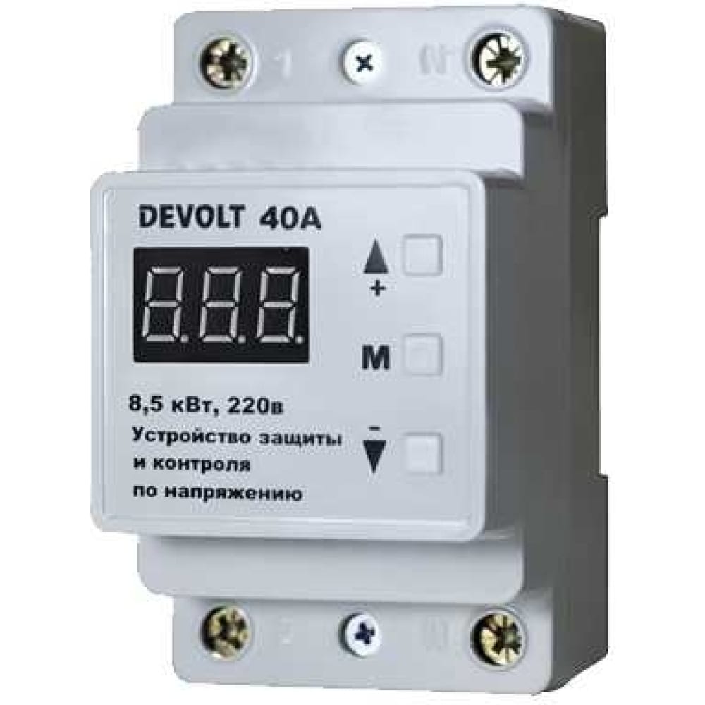 Реле напряжения devolt 40a