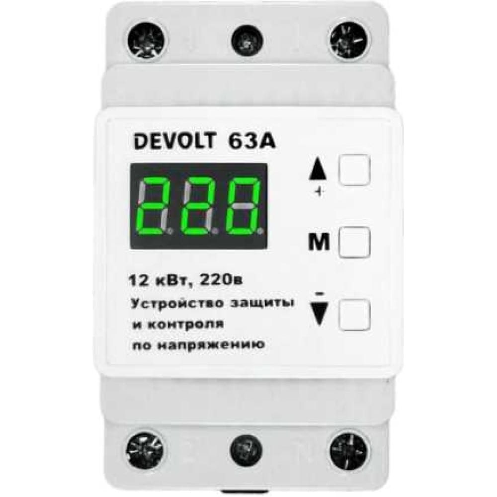 Реле напряжения devolt 40a