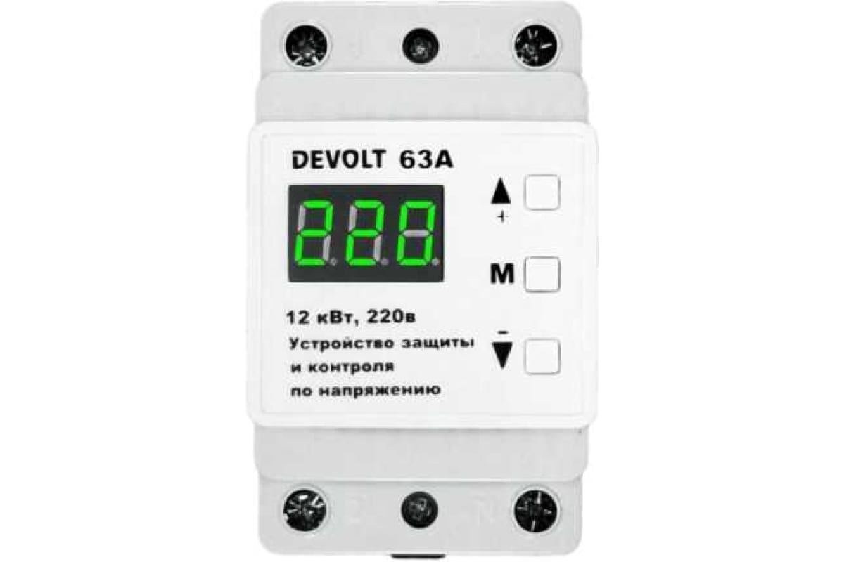 Реле напряжения devolt 40a