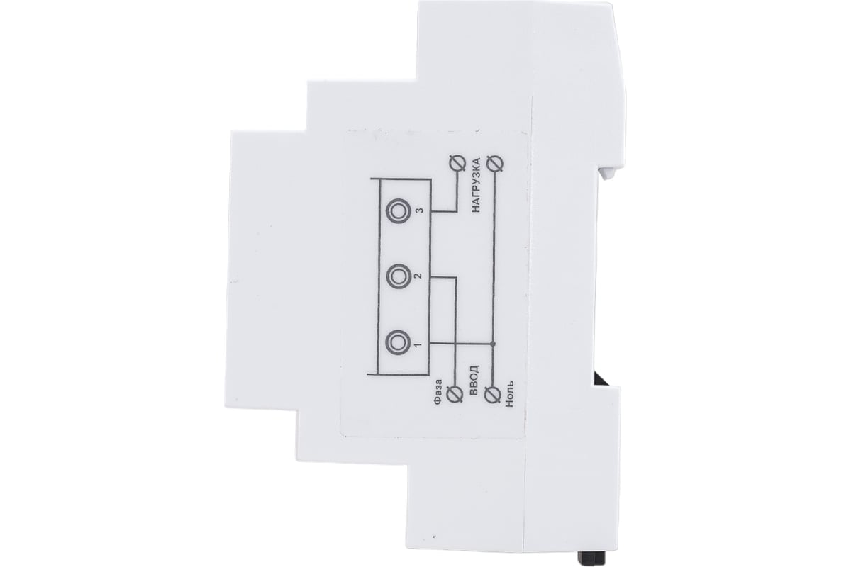 Реле напряжения и контроля нагрузки DEVOLT 42A, 8,5кВт, 40А, 42 ...