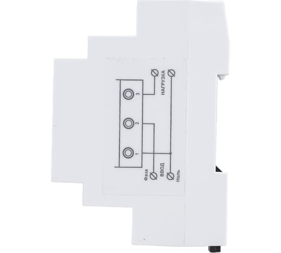 Реле напряжения и контроля нагрузки DEVOLT 42A, 8,5кВт, 40А, 42 DEVOLT42