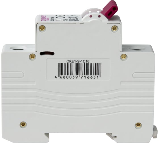Автоматический выключатель OneKeyElectro 1p 4,5ka c-16a 1m 7700462