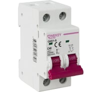 Автоматический выключатель OneKeyElectro 2p 4,5ka c-40a 2m 7700475